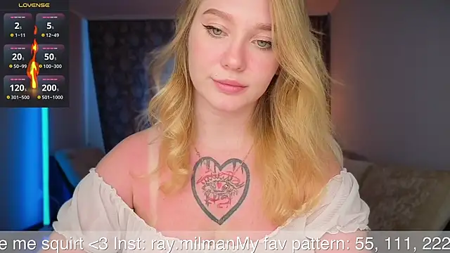 AliceMilr online show from July 2026 09:55:02 AM