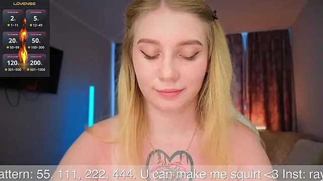 AliceMilr online show from July 2026 12:48:02 PM