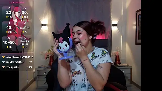 Inari Joness online show from June 2026 07:07:02 PM