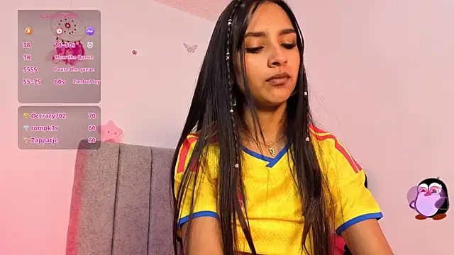 JAZMIIN 33 online show from June 2026 01:34:02 PM