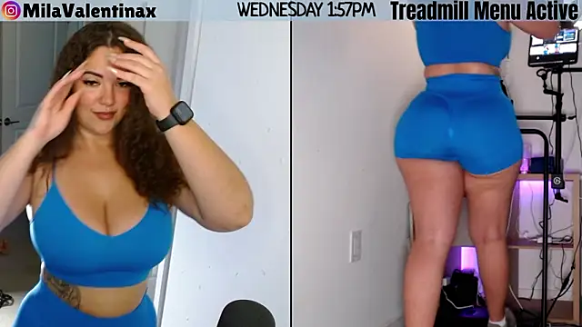 Snapshot of MilaValentina chatting on February 2026 06:57:01 PM MilaValentina online show from February 2026 06:57:01 PM