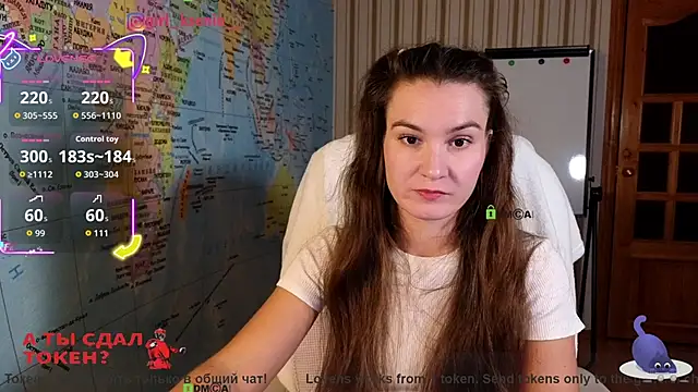 Girl Ksenia online show from October 2025 09:37:01 PM