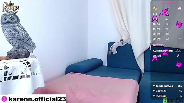 karen sofia  online show from March 2025 02:34:01 AM