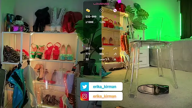 Snapshot of Erika_Kirman chatting on December 2025 04:45:01 PM Erika Kirman online show from December 2025 04:45:01 PM