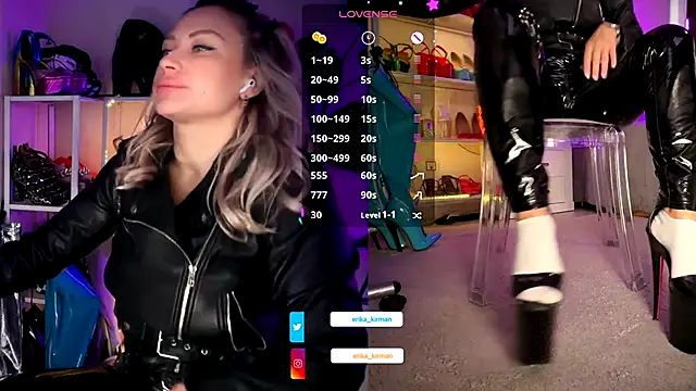 Snapshot of Erika_Kirman chatting on December 2025 11:04:02 AM Erika Kirman online show from December 2025 11:04:02 AM