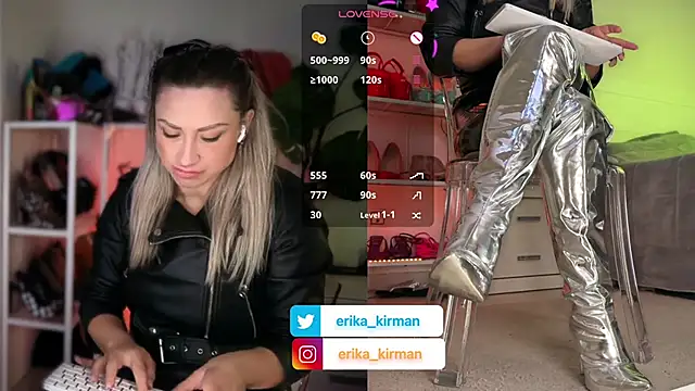 Snapshot of Erika_Kirman chatting on February 2026 10:53:02 AM Erika Kirman online show from February 2026 10:53:02 AM