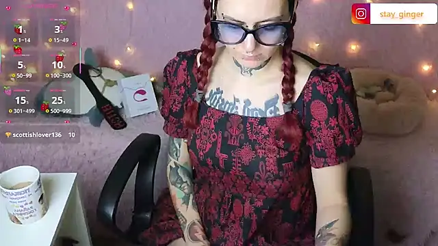 Ginger Stay online show from February 2025 03:47:01 PM