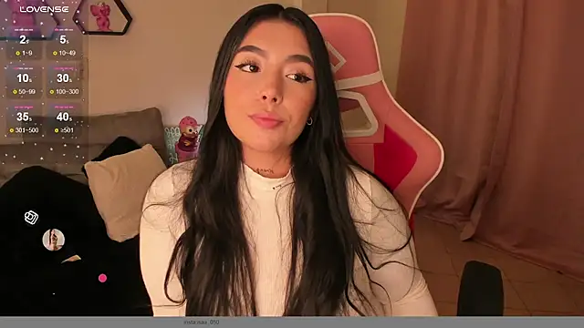 shantall vidales  online show from January 2025 08:34:02 AM