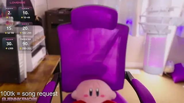 Snapshot of JennKenobi chatting on February 2025 08:53:02 PM JennKenobi online show from February 2025 08:53:02 PM