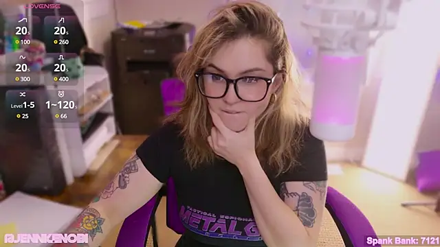 Snapshot of JennKenobi chatting on February 2025 06:32:02 PM JennKenobi online show from February 2025 06:32:02 PM