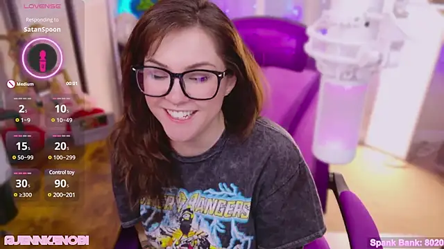 Snapshot of JennKenobi chatting on March 2025 10:27:02 PM JennKenobi online show from March 2025 10:27:02 PM