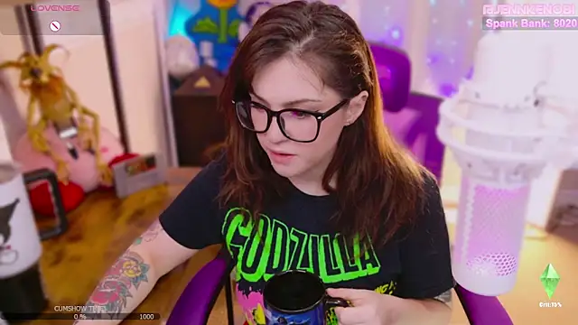 Snapshot of JennKenobi chatting on March 2025 03:56:01 PM JennKenobi online show from March 2025 03:56:01 PM