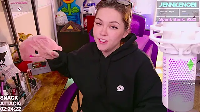 Snapshot of JennKenobi chatting on March 2025 03:31:02 PM JennKenobi online show from March 2025 03:31:02 PM