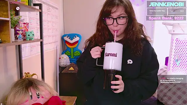 Snapshot of JennKenobi chatting on March 2025 06:37:02 PM JennKenobi online show from March 2025 06:37:02 PM