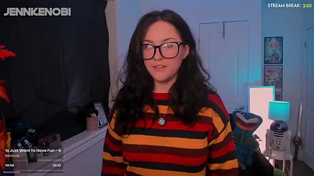 Snapshot of JennKenobi chatting on September 2025 02:20:01 PM JennKenobi online show from September 2025 02:20:01 PM