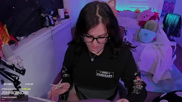 Snapshot of JennKenobi chatting on October 2025 02:51:02 PM JennKenobi online show from October 2025 02:51:02 PM