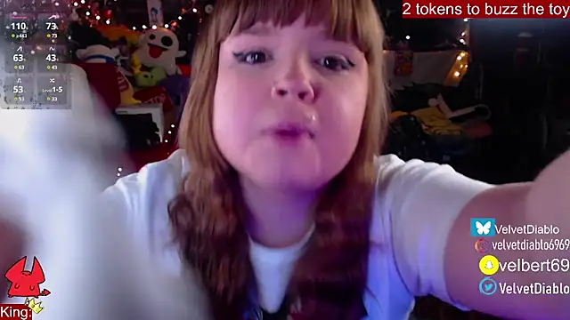 VelvetDiablo online show from January 2025 01:01:01 AM