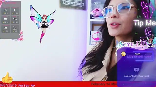 Kyomi chang online show from February 2025 12:48:01 PM