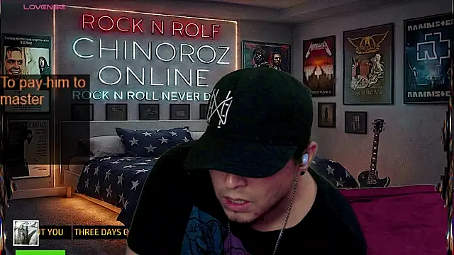 chino roz online show from May 2026 10:49:02 PM