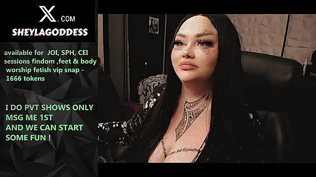 sheylagoddess11 online show from March 2026 10:05:01 PM