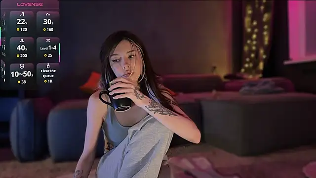 Snapshot of Bastet chatting on January 2026 07:26:01 PM Bastet online show from January 2026 07:26:01 PM