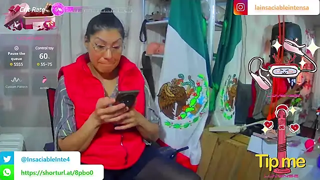 LaInsaciableIntensa online show from February 2025 10:20:01 PM