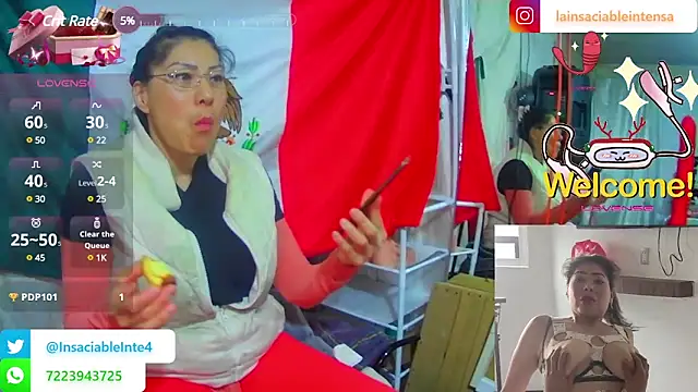 LaInsaciableIntensa online show from March 2025 12:48:02 AM