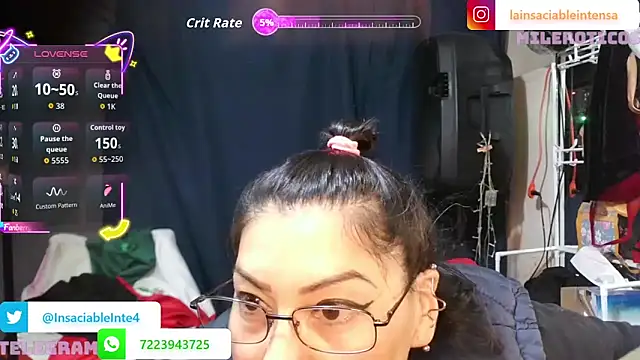 LaInsaciableIntensa online show from April 2026 12:02:02 AM
