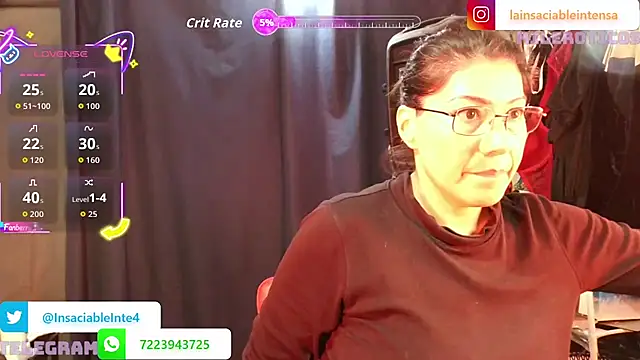 LaInsaciableIntensa online show from May 2026 12:08:02 AM