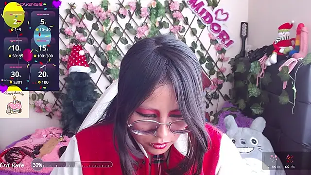 Snapshot of MidoriQuiinn chatting on December 2024 04:47:02 PM MidoriQuiinn online show from December 2024 04:47:02 PM