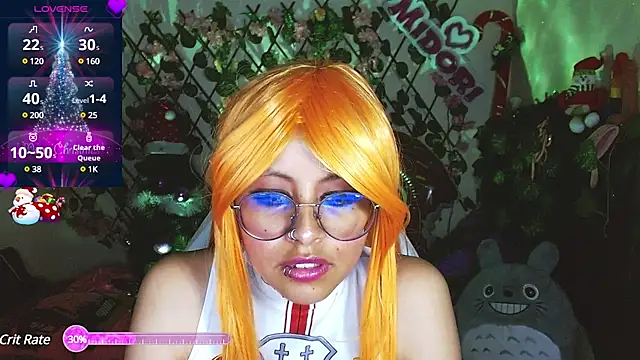 Snapshot of MidoriQuiinn chatting on December 2024 11:03:02 PM MidoriQuiinn online show from December 2024 11:03:02 PM