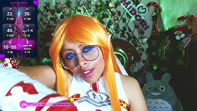 Snapshot of MidoriQuiinn chatting on December 2024 11:06:02 PM MidoriQuiinn online show from December 2024 11:06:02 PM