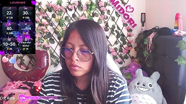 Snapshot of MidoriQuiinn chatting on January 2025 08:44:01 PM MidoriQuiinn online show from January 2025 08:44:01 PM