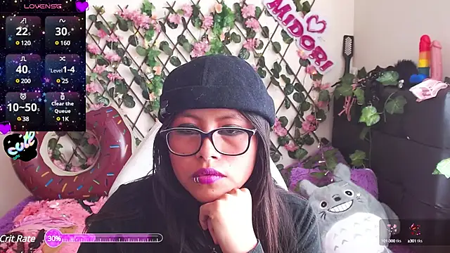 Snapshot of MidoriQuiinn chatting on February 2025 09:02:01 PM MidoriQuiinn online show from February 2025 09:02:01 PM