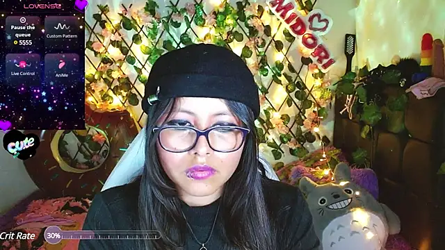 Snapshot of MidoriQuiinn chatting on February 2025 12:04:01 AM MidoriQuiinn online show from February 2025 12:04:01 AM