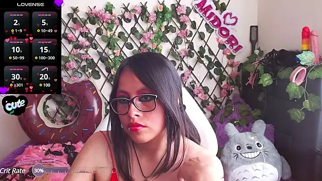 Snapshot of MidoriQuiinn chatting on February 2025 08:02:02 PM MidoriQuiinn online show from February 2025 08:02:02 PM