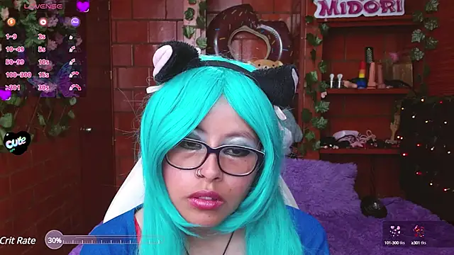 Snapshot of MidoriQuiinn chatting on March 2025 08:21:01 PM MidoriQuiinn online show from March 2025 08:21:01 PM