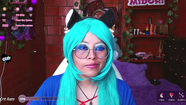 Snapshot of MidoriQuiinn chatting on March 2025 05:24:02 PM MidoriQuiinn online show from March 2025 05:24:02 PM