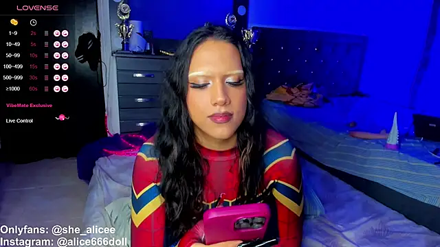 Snapshot of SWEET_ALICEXX chatting on December 2024 11:59:01 PM SWEET ALICEXX online show from December 2024 11:59:01 PM