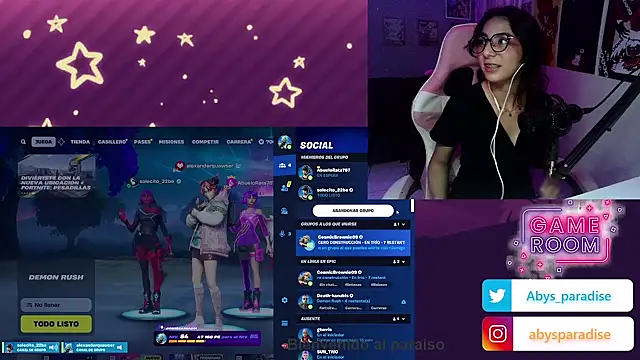 Snapshot of Abysparadise chatting on October 2025 04:35:02 AM Abysparadise online show from October 2025 04:35:02 AM