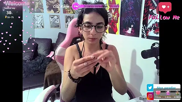 Snapshot of Abysparadise chatting on November 2025 06:13:02 AM Abysparadise online show from November 2025 06:13:02 AM