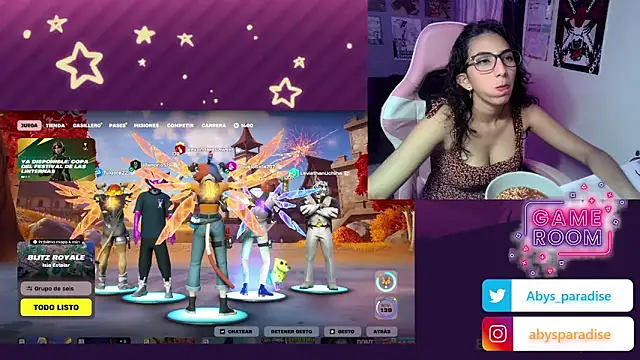 Snapshot of Abysparadise chatting on March 2026 03:56:01 AM Abysparadise online show from March 2026 03:56:01 AM