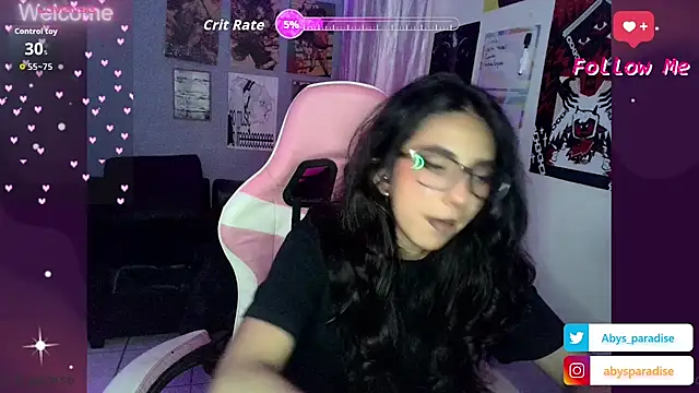 Snapshot of Abysparadise chatting on March 2026 02:05:02 AM Abysparadise online show from March 2026 02:05:02 AM