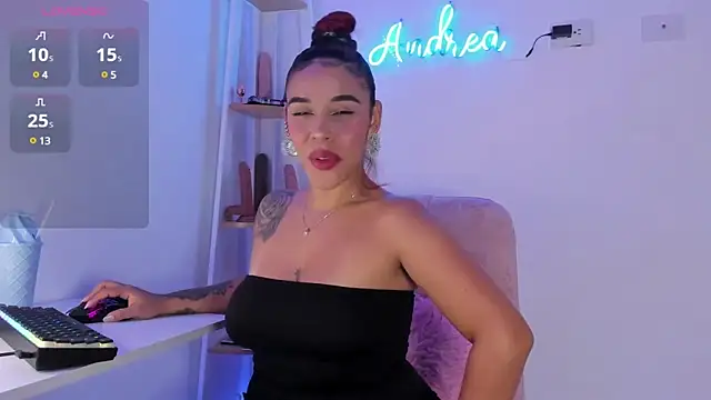 andrea lopezz  online show from February 2025 01:10:01 AM