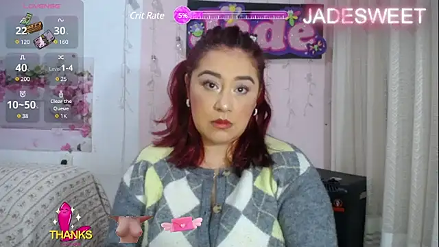 Snapshot of JADE_SWEET2 chatting on February 2025 05:40:01 PM JADE SWEET2 online show from February 2025 05:40:01 PM