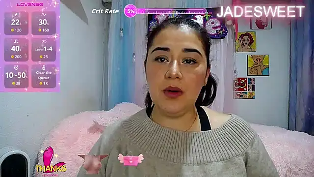 Snapshot of JADE_SWEET2 chatting on February 2026 12:14:02 AM JADE SWEET2 online show from February 2026 12:14:02 AM