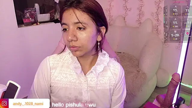 Snapshot of Nami_usagi chatting on April 2026 02:31:01 AM Nami usagi online show from April 2026 02:31:01 AM