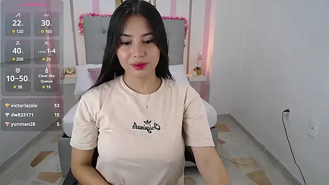 Anthonela love  online show from March 2025 10:16:01 PM