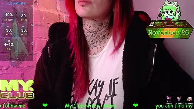 Witch Emma online show from November 2025 08:54:02 PM