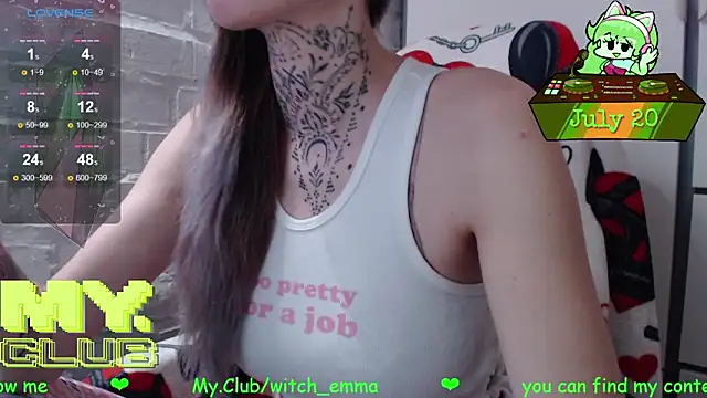 Snapshot of Witch_Emma chatting on July 2026 06:17:02 AM Witch Emma online show from July 2026 06:17:02 AM
